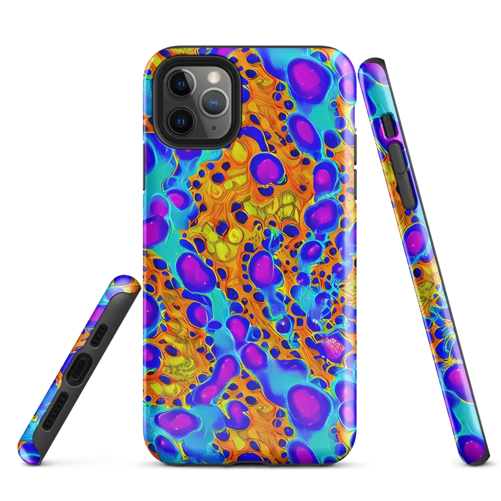 Bubble Reactor on Tough Case for iPhone® — Front