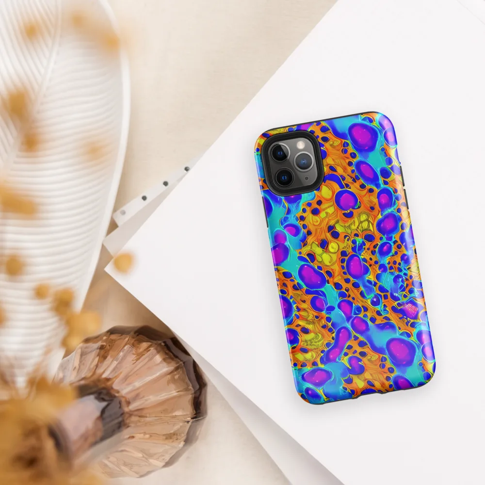 Bubble Reactor on Tough Case for iPhone® — Front