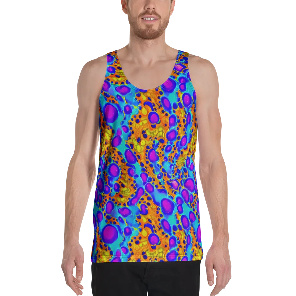 Bubble Reactor on Men's Tank Top — Front
