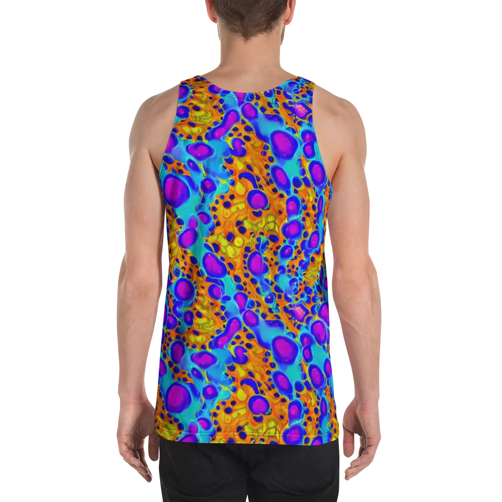 Bubble Reactor on Men's Tank Top — Back