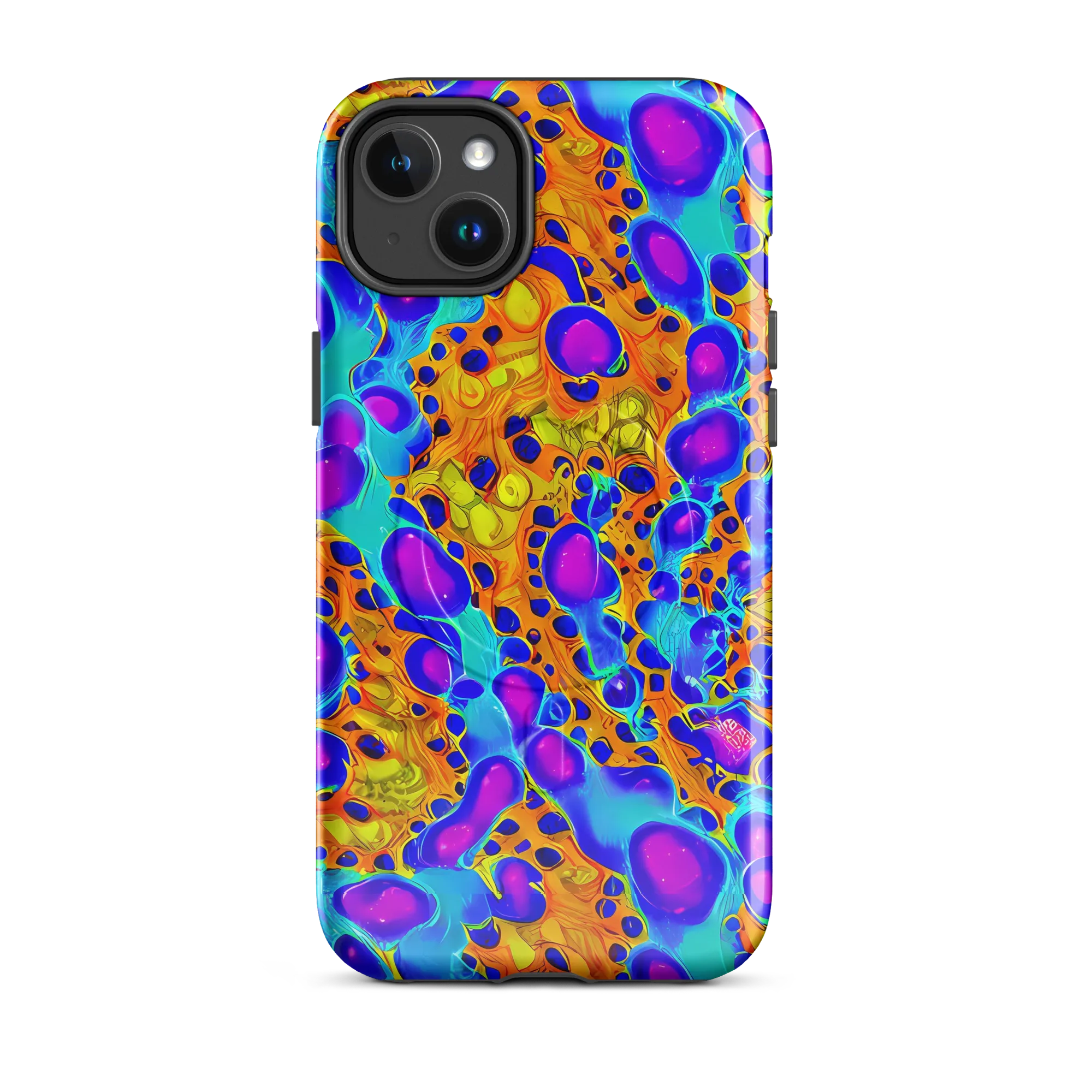 Bubble Reactor on MagSafe Tough Case for iPhone® — Front