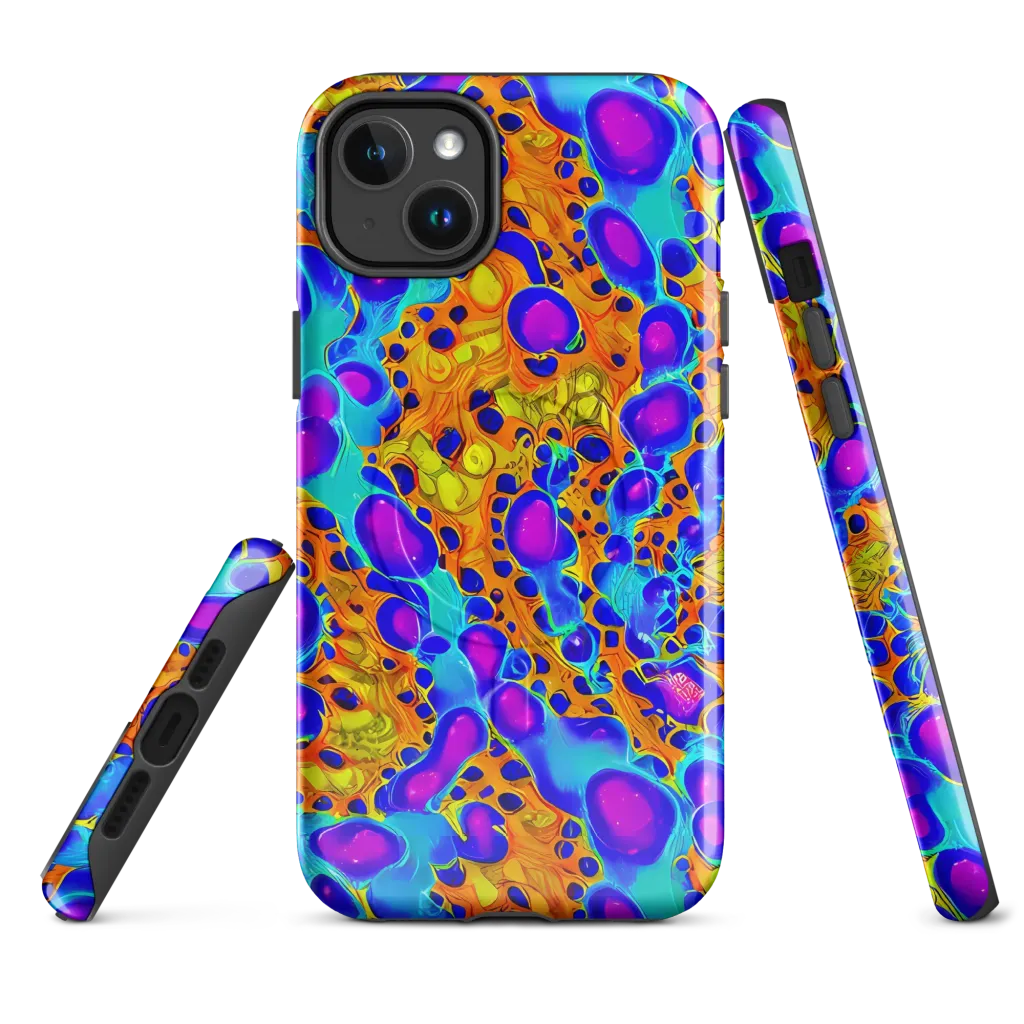 Bubble Reactor on MagSafe Tough Case for iPhone® — Front