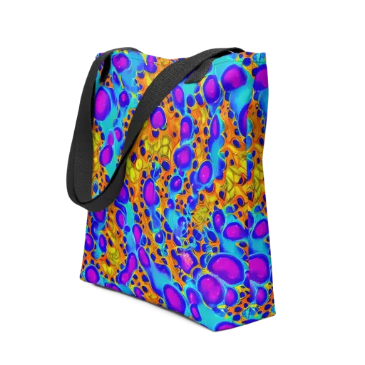Bubble Reactor on a Tote Bag