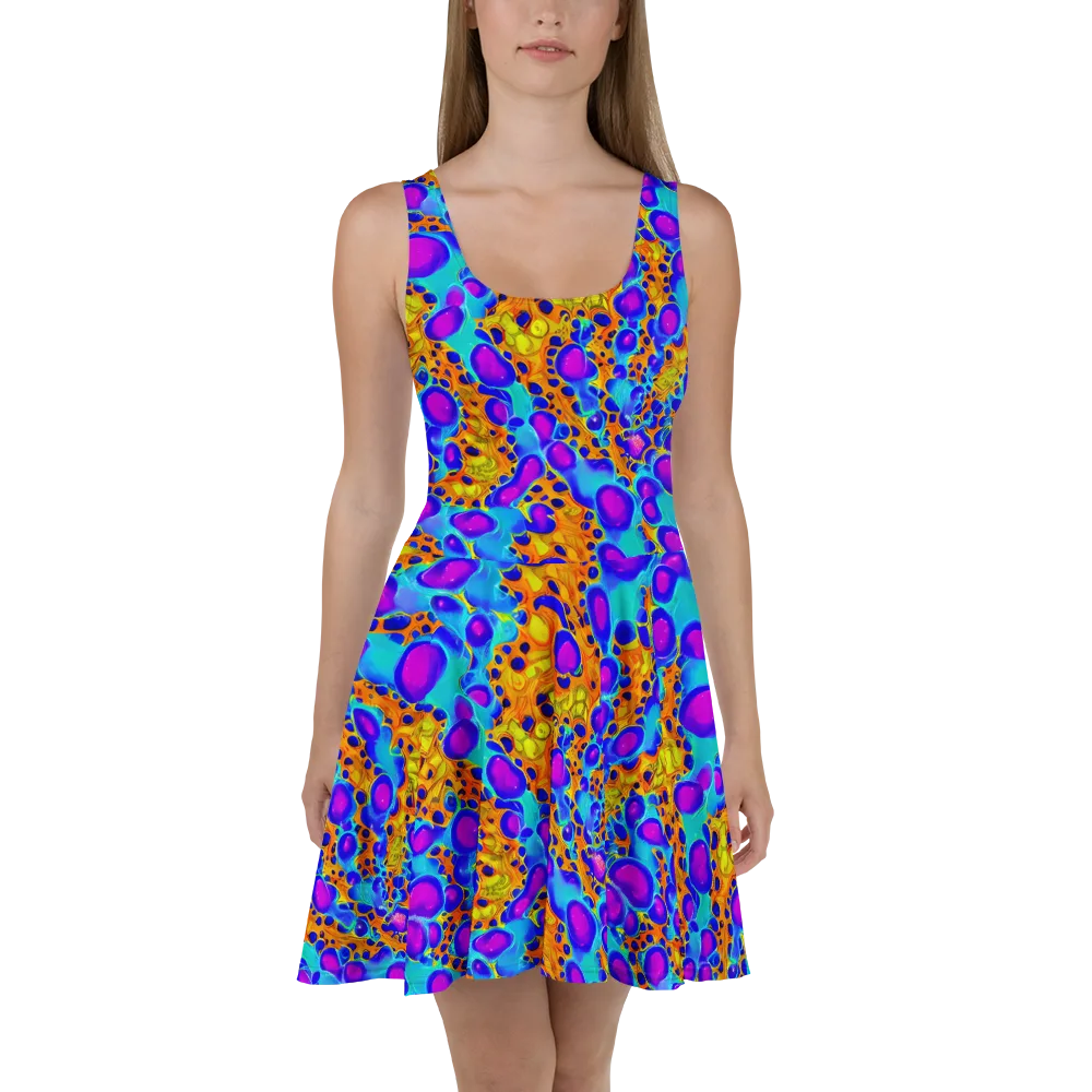 Bubble Reactor on Skater Dress — Front