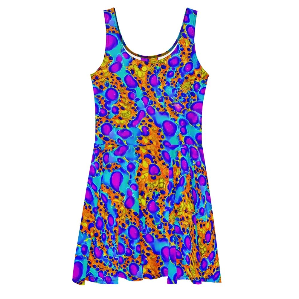 Bubble Reactor on Skater Dress — Front