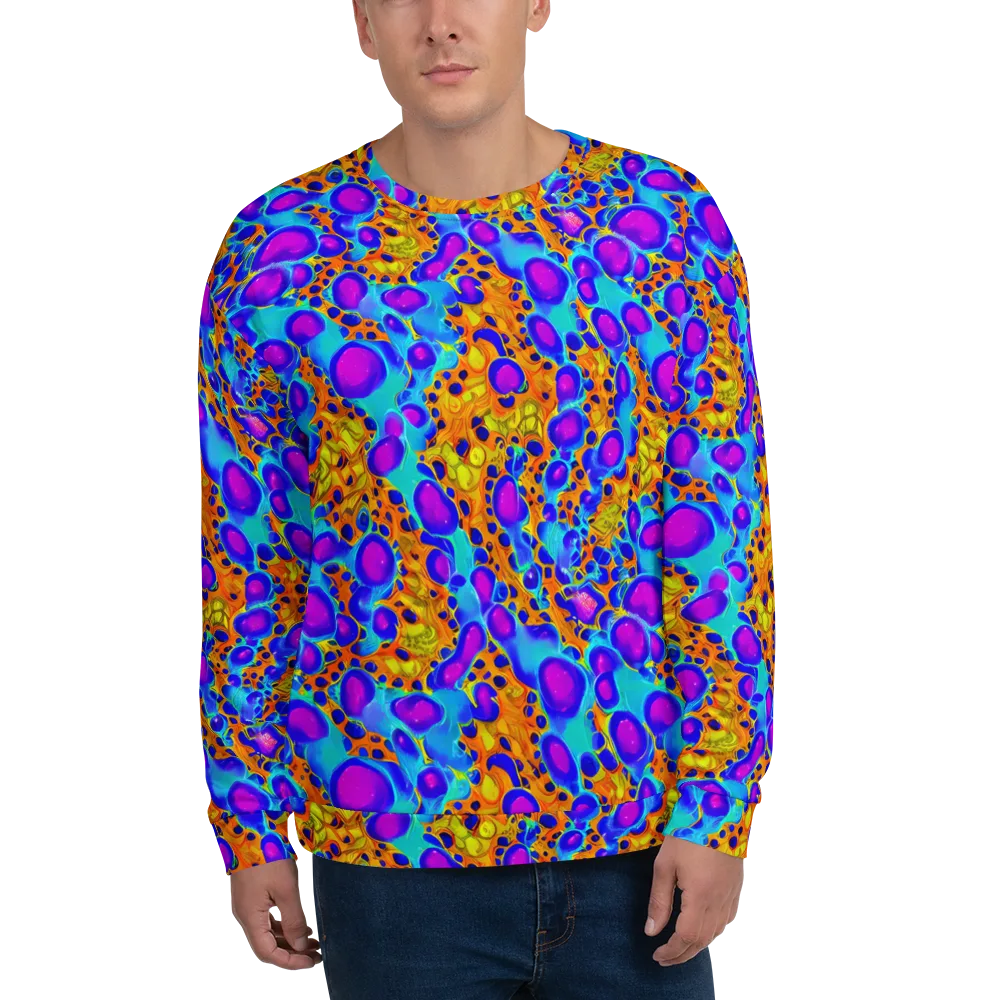 Bubble Reactor on Sweatshirt — Front