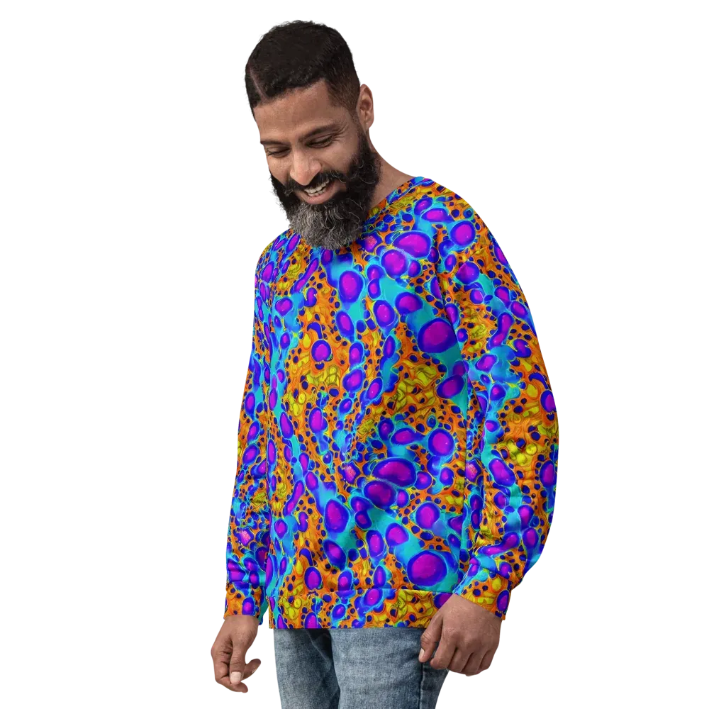 Bubble Reactor on Sweatshirt — Left Front