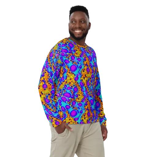 Bubble Reactor on a Sweatshirt