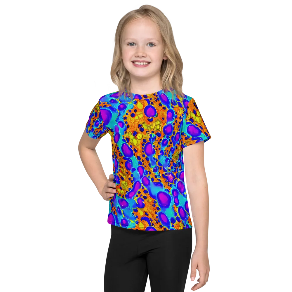 Bubble Reactor on Kids Crew Neck T-Shirt — Front