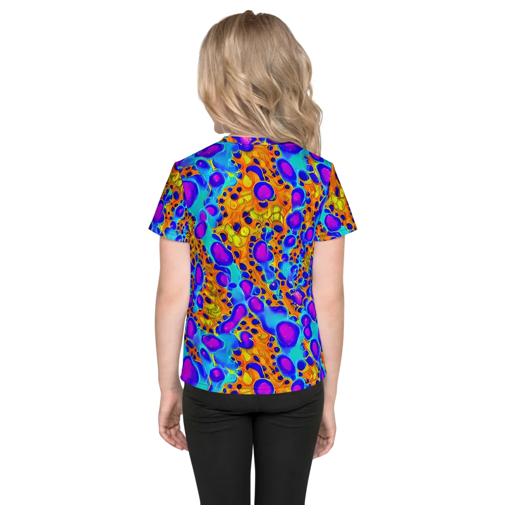 Bubble Reactor on Kids Crew Neck T-Shirt — Back