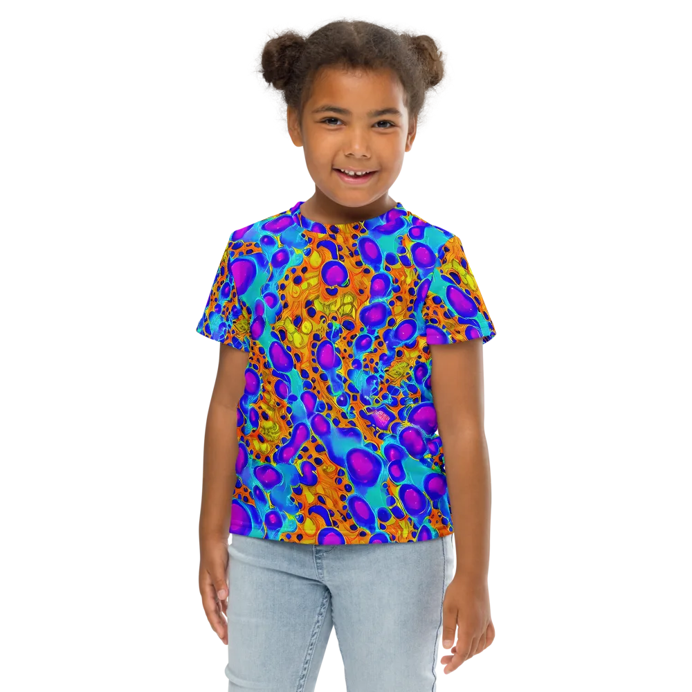 Bubble Reactor on Kids Crew Neck T-Shirt — Front