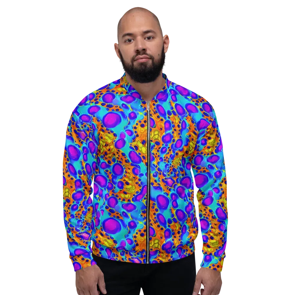 Bubble Reactor on Bomber Jacket — Front