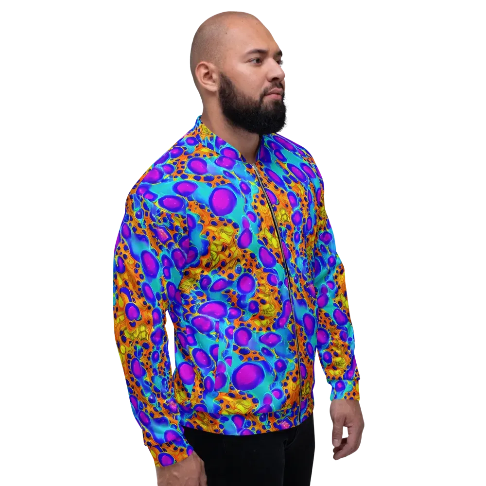 Bubble Reactor on Bomber Jacket — Right