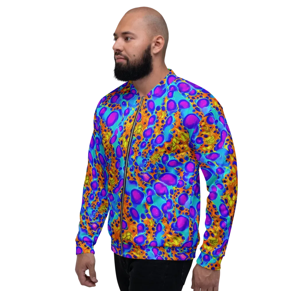 Bubble Reactor on Bomber Jacket — Left
