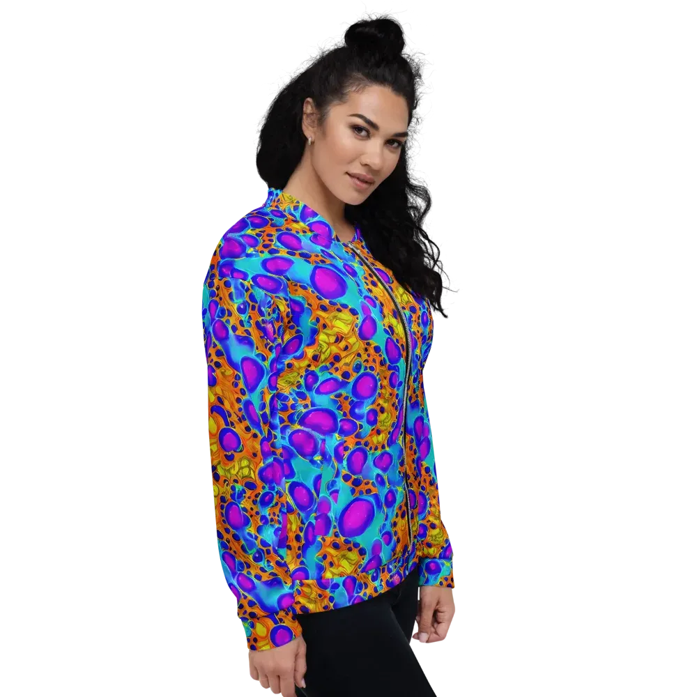 Bubble Reactor on Bomber Jacket — Right