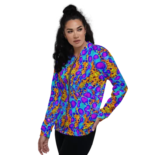 Bubble Reactor on a Bomber Jacket