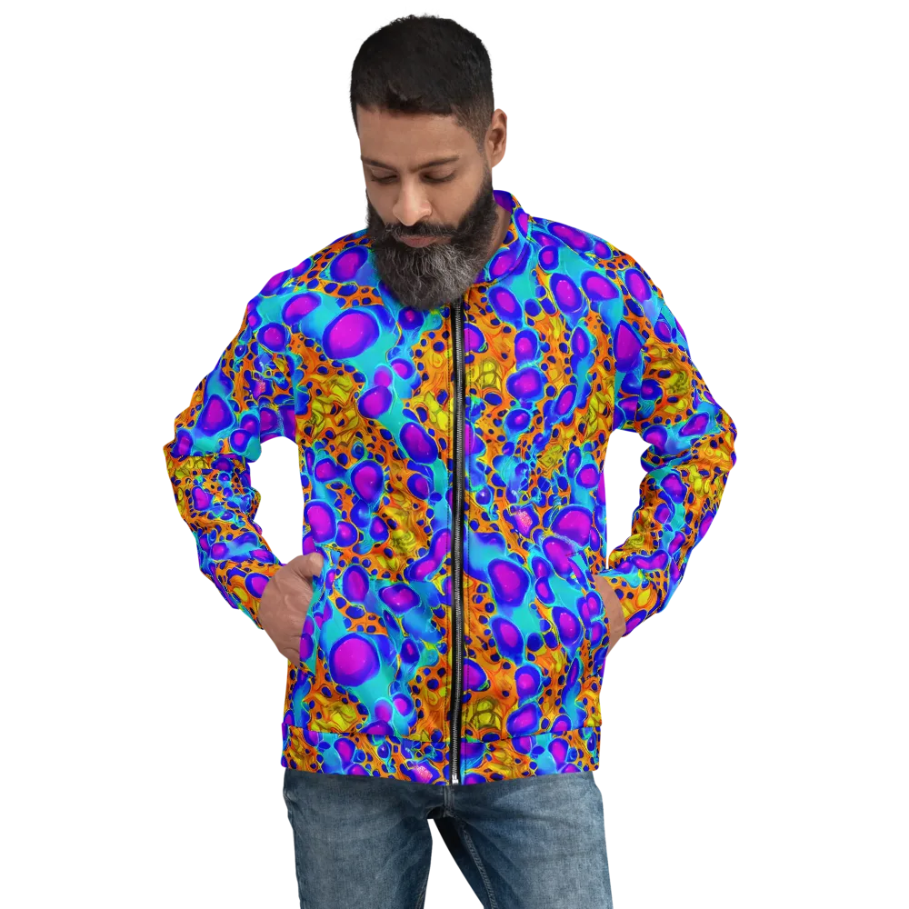 Bubble Reactor on Bomber Jacket — Front