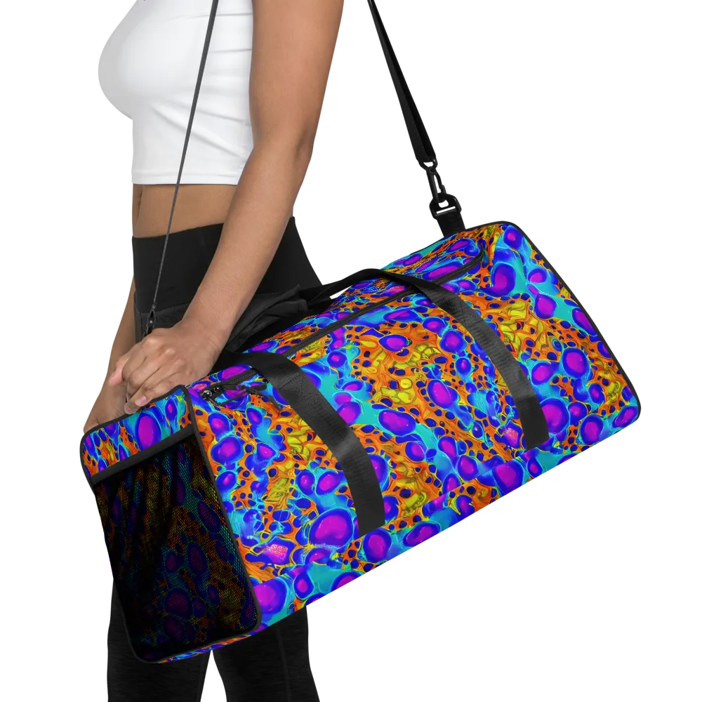Bubble Reactor on Duffle Bag — Front