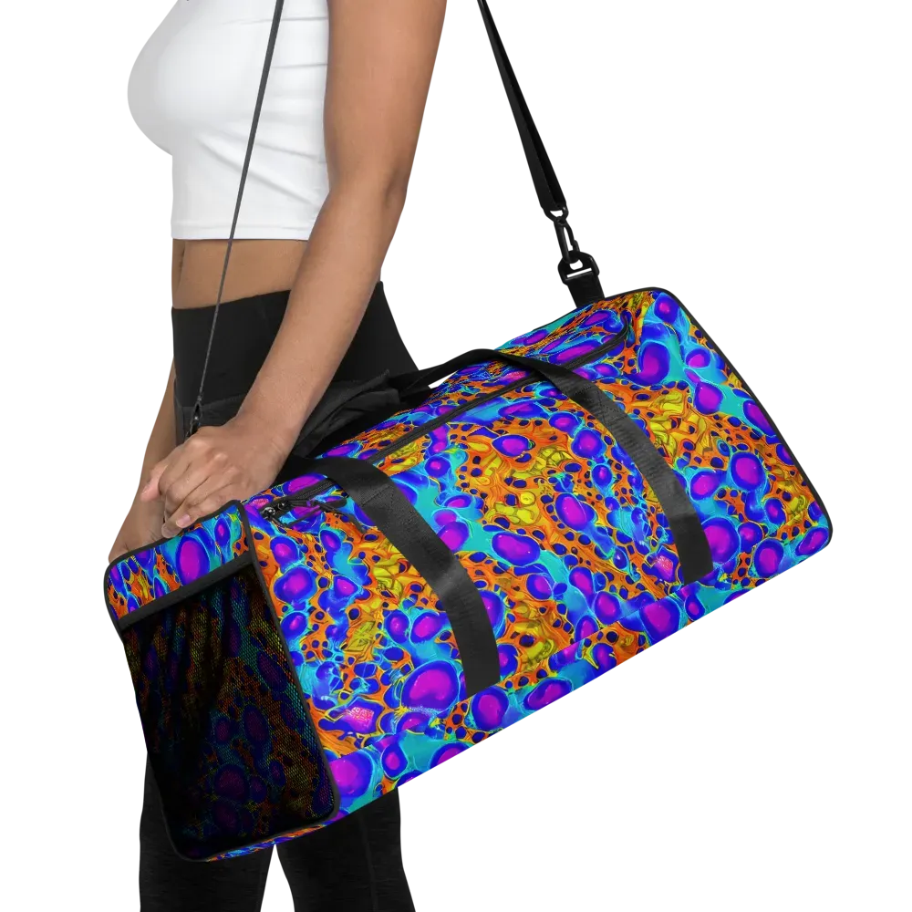 Bubble Reactor on Duffle Bag — Front