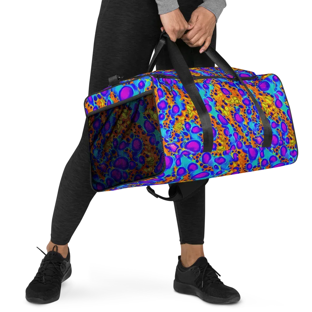 Bubble Reactor on Duffle Bag — Right Front