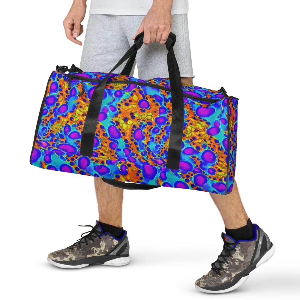 Bubble Reactor on Duffle Bag — Front