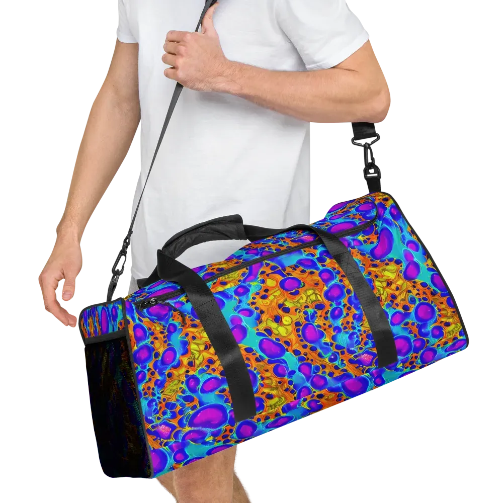 Bubble Reactor on Duffle Bag — Right Front