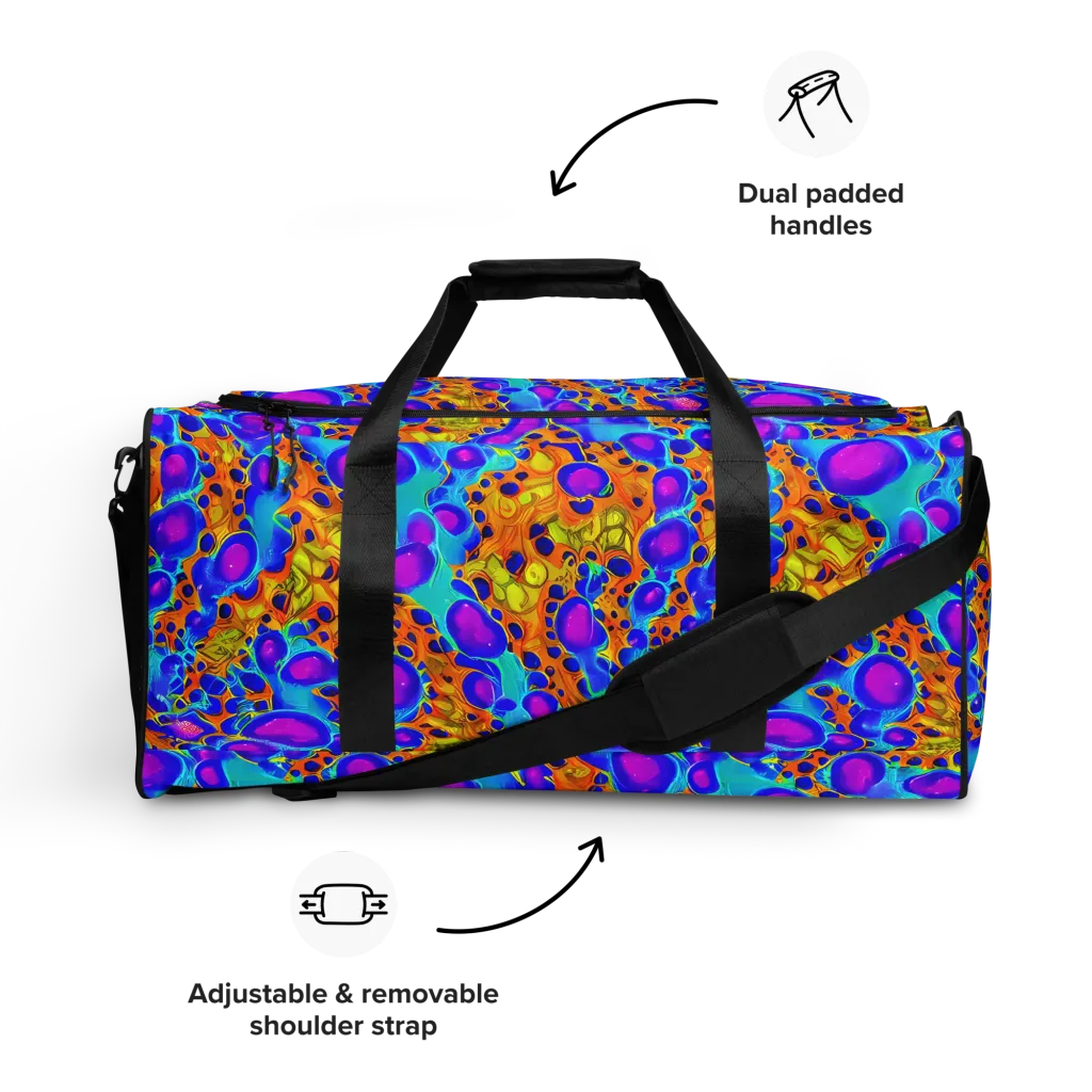 Bubble Reactor on Duffle Bag — Front
