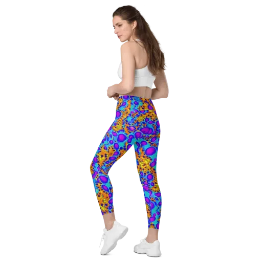 Bubble Reactor on a Leggings with Pockets