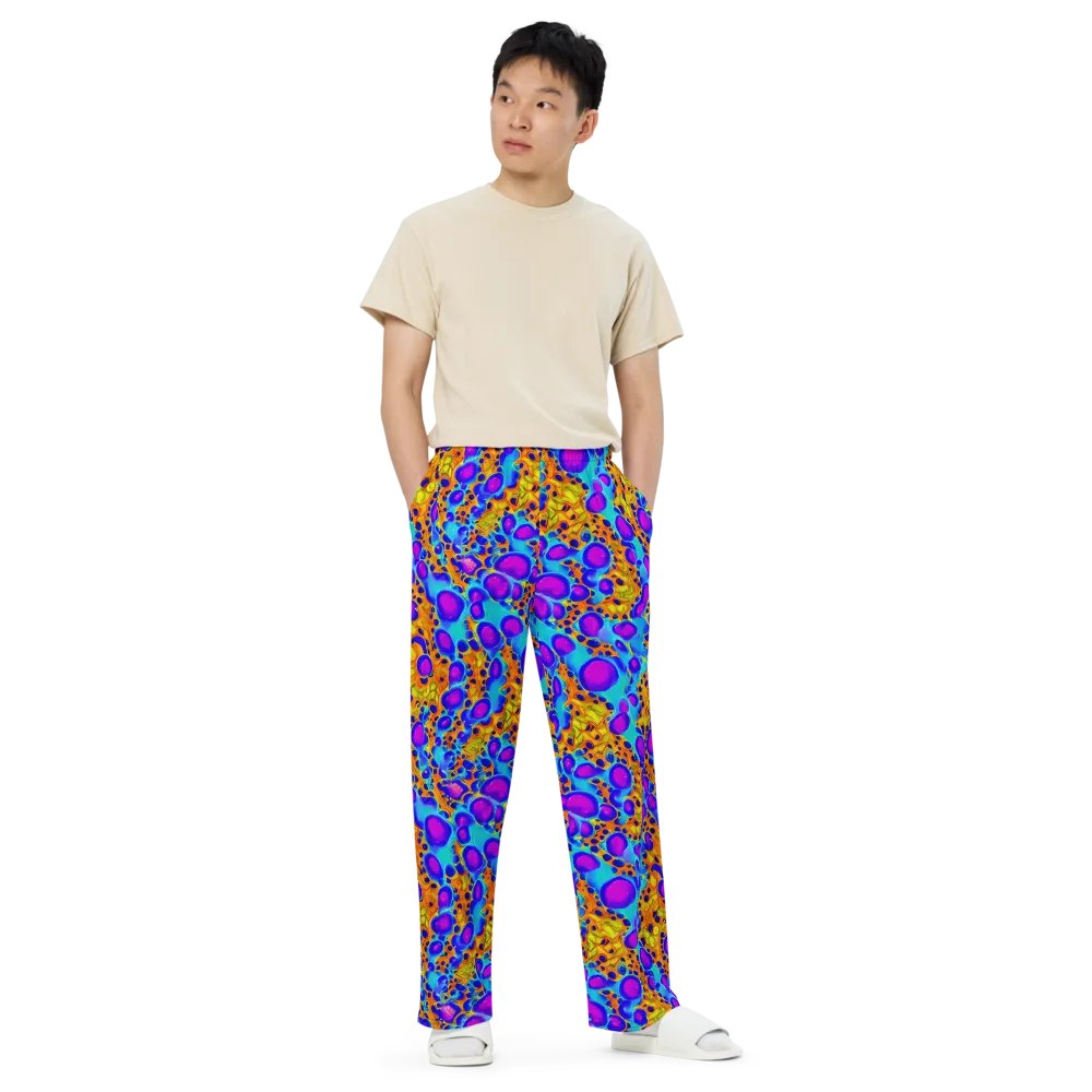 Bubble Reactor on Wide-Leg Pants — Front