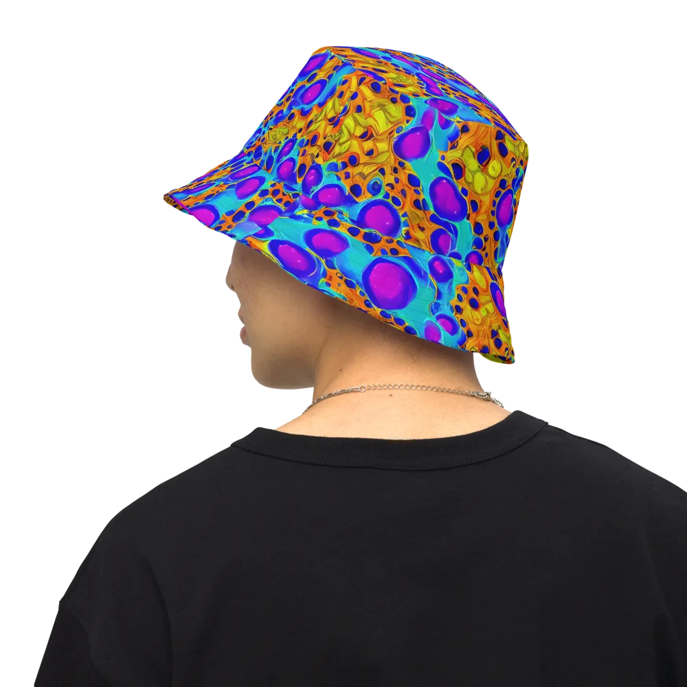 Bubble Reactor on Reversible Bucket Hat — Back Inside