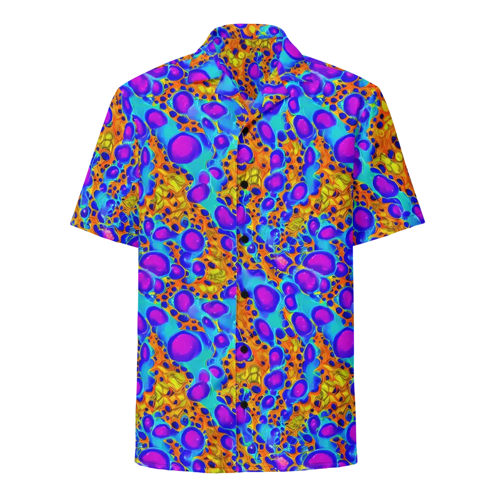 Bubble Reactor on Button Shirt — Front
