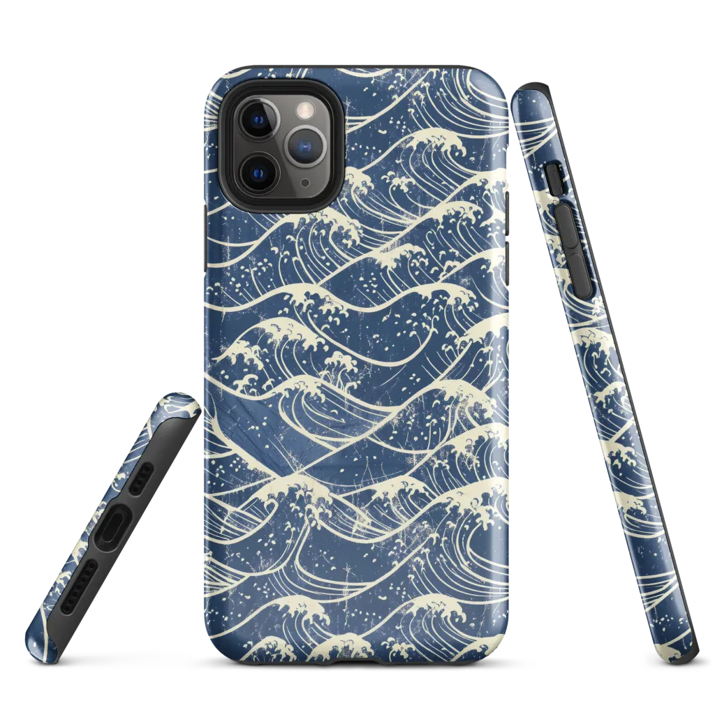 Ukiyo Wave on Tough Case for iPhone® — Front