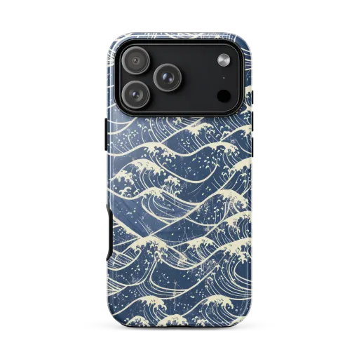 Ukiyo Wave on a Tough Case for iPhone®