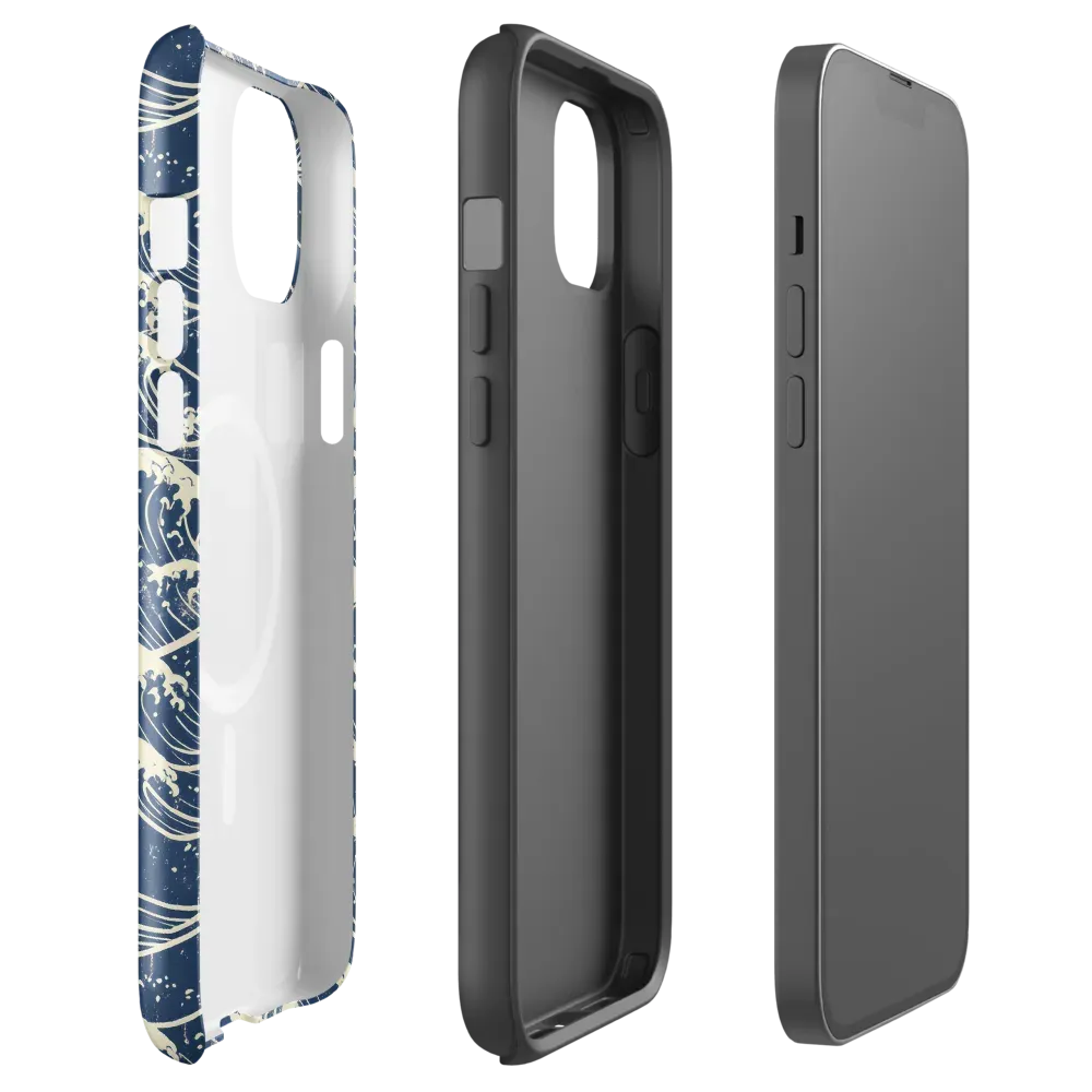 Ukiyo Wave on MagSafe Tough Case for iPhone® — Front