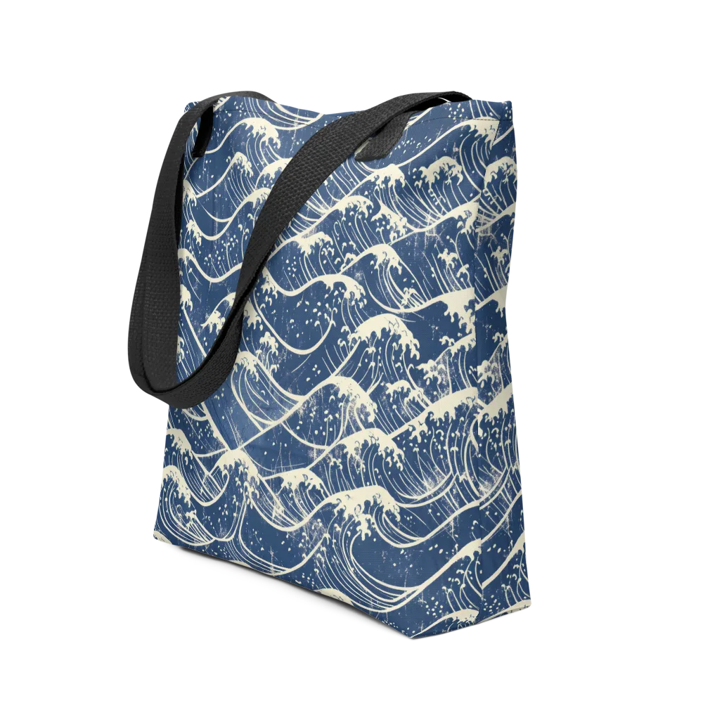 Ukiyo Wave on Tote Bag — Front