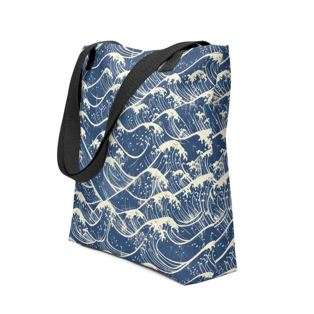 Ukiyo Wave on Tote Bag — Front