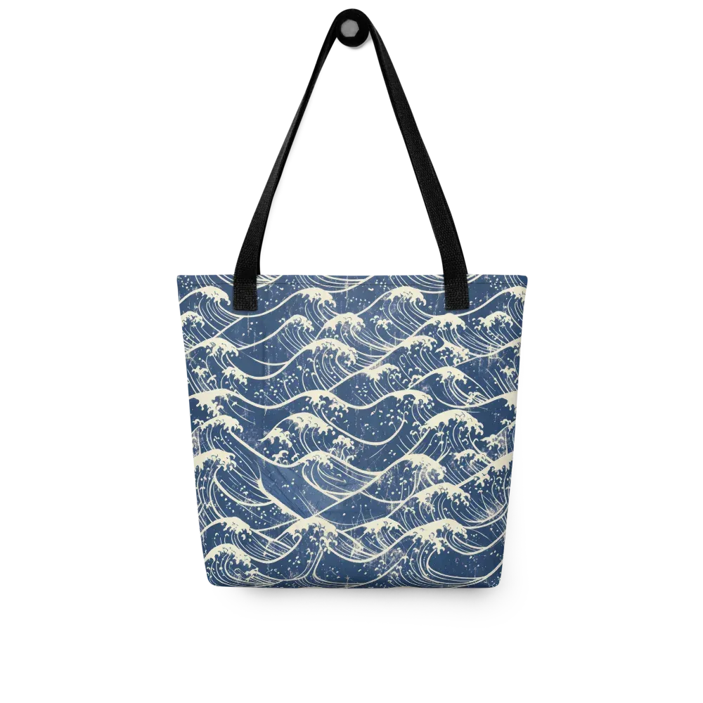 Ukiyo Wave on Tote Bag — Front