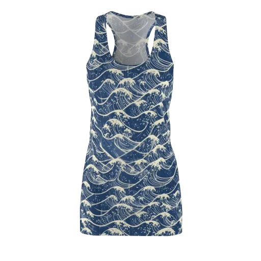 Ukiyo Wave on a Racerback Dress