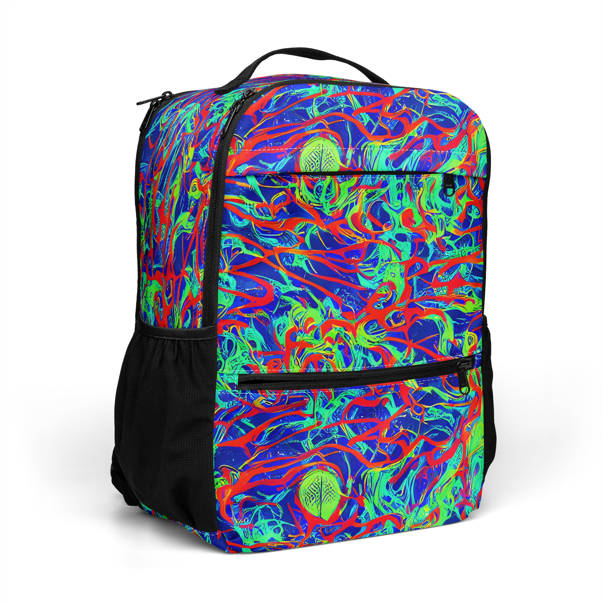 Sonic Fluorescence on Utility Backpack — Right Front