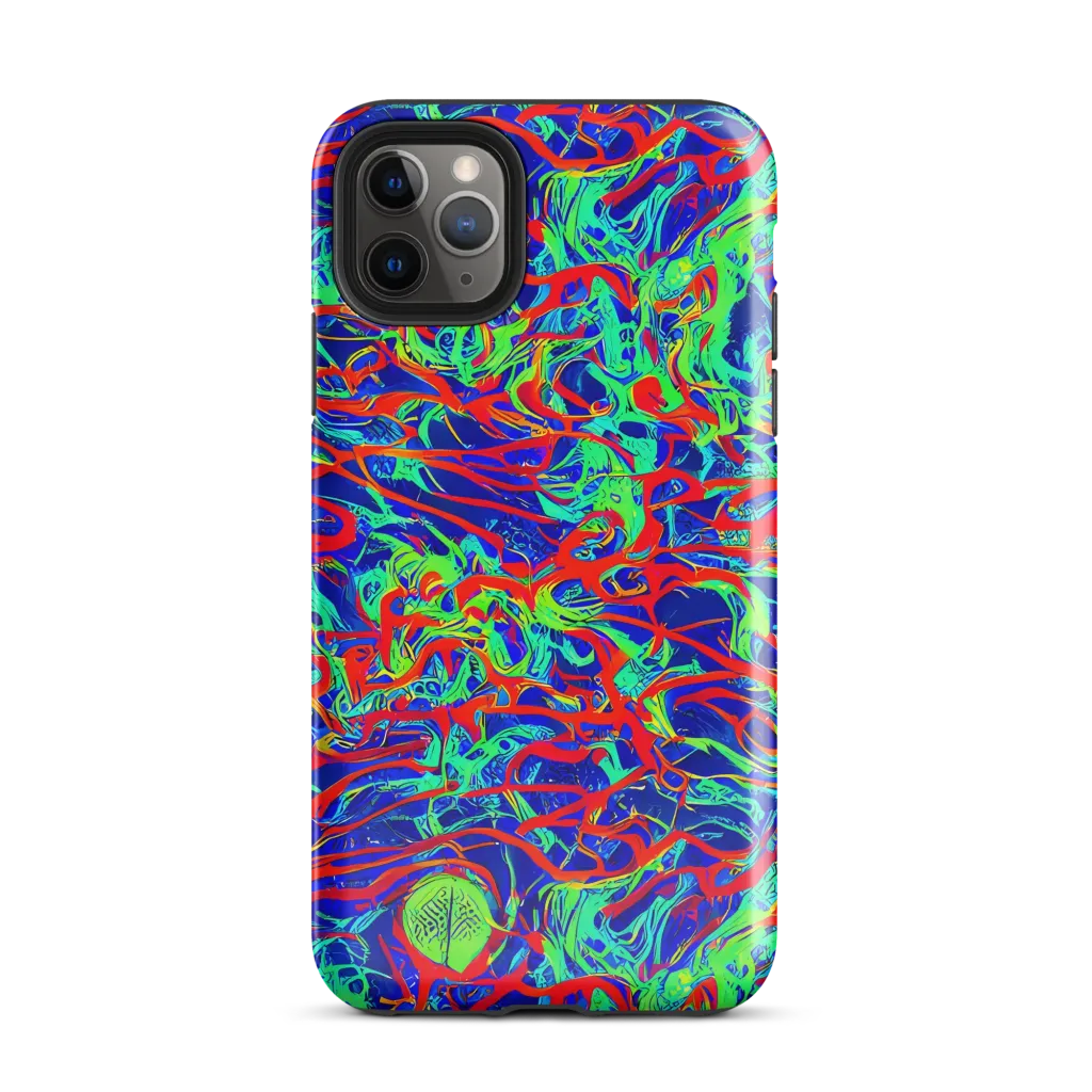 Sonic Fluorescence on Tough Case for iPhone® — Front