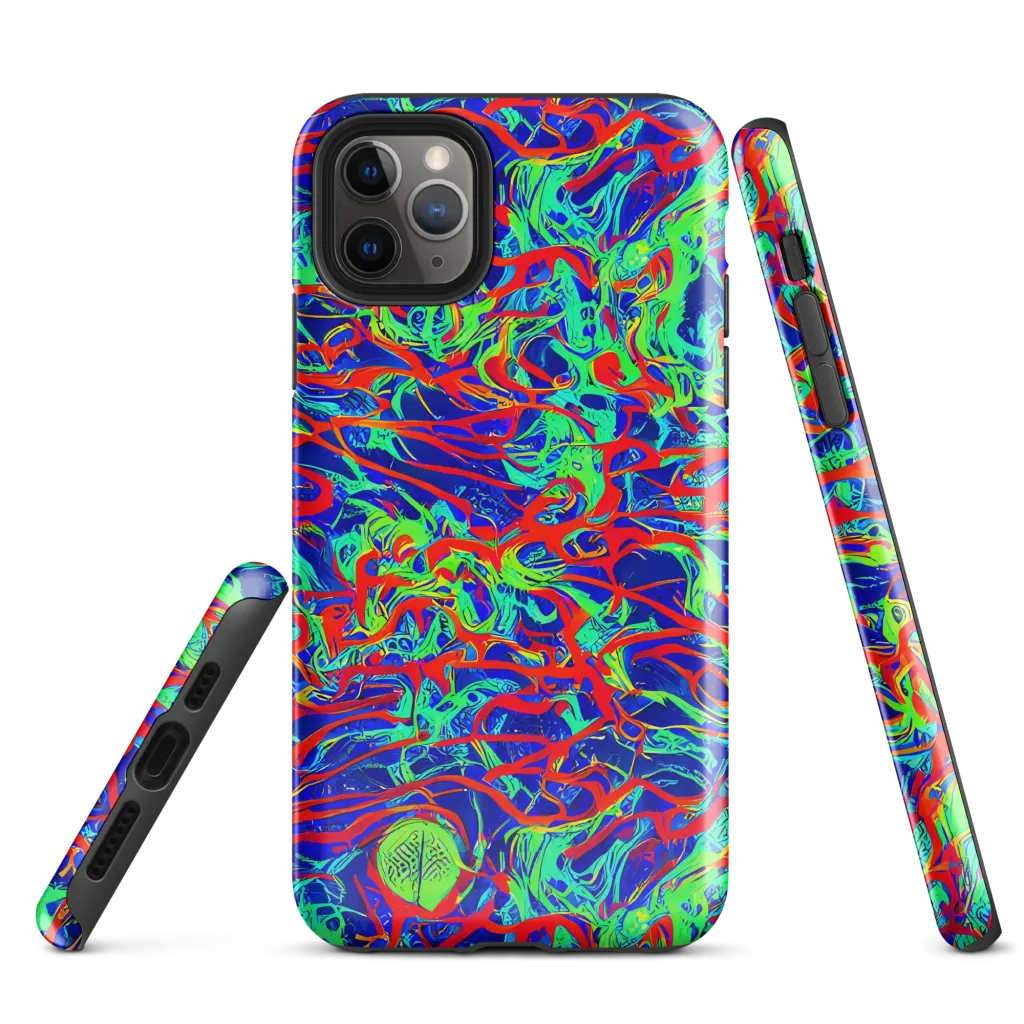 Sonic Fluorescence on Tough Case for iPhone® — Front