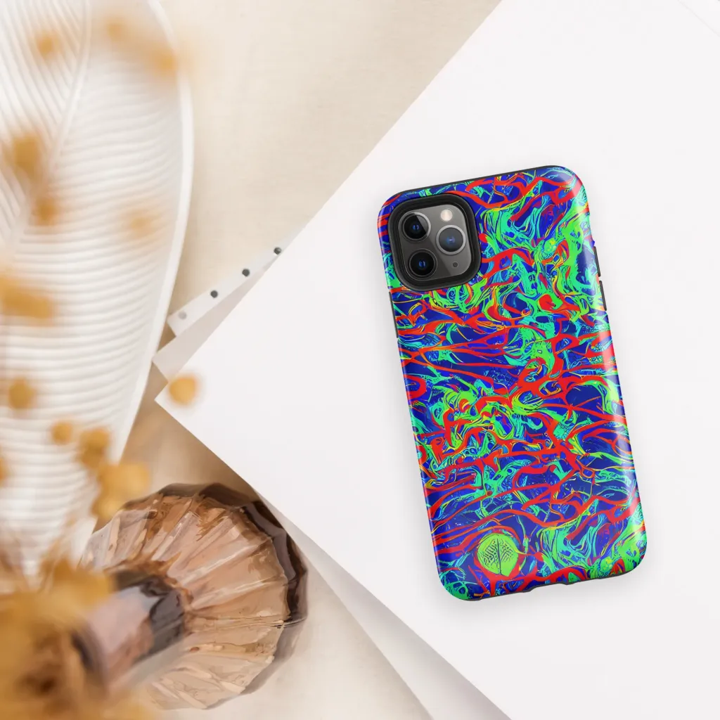 Sonic Fluorescence on Tough Case for iPhone® — Front