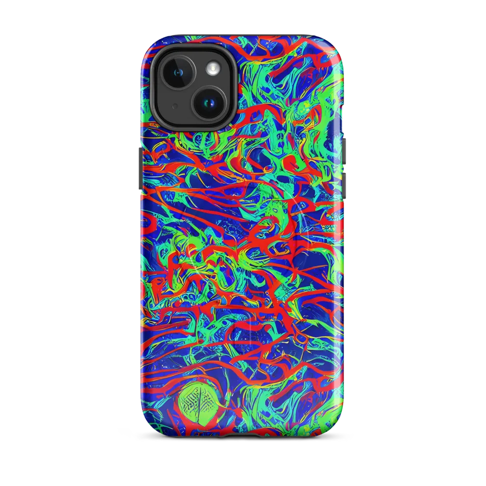 Sonic Fluorescence on MagSafe Tough Case for iPhone® — Front