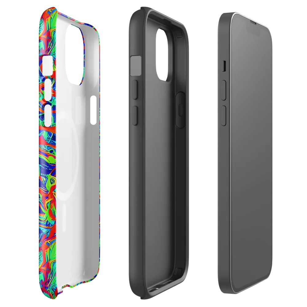 Sonic Fluorescence on MagSafe Tough Case for iPhone® — Front