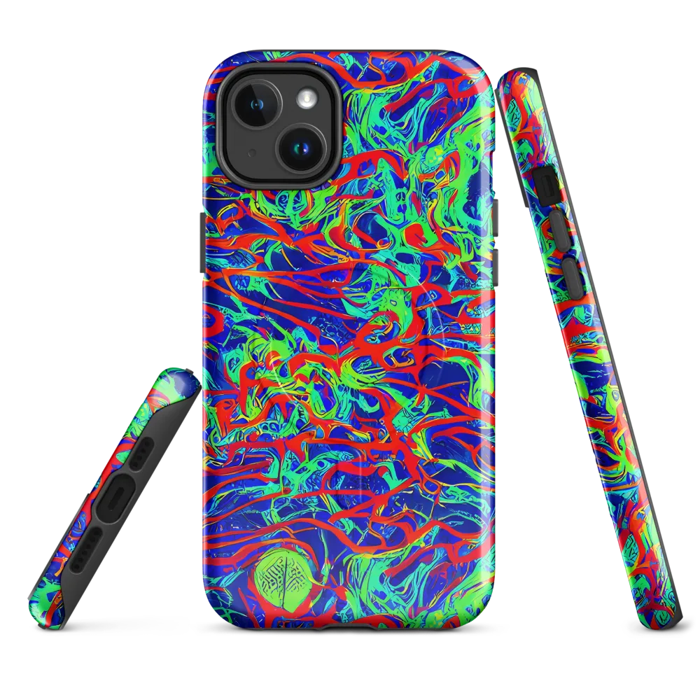 Sonic Fluorescence on MagSafe Tough Case for iPhone® — Front