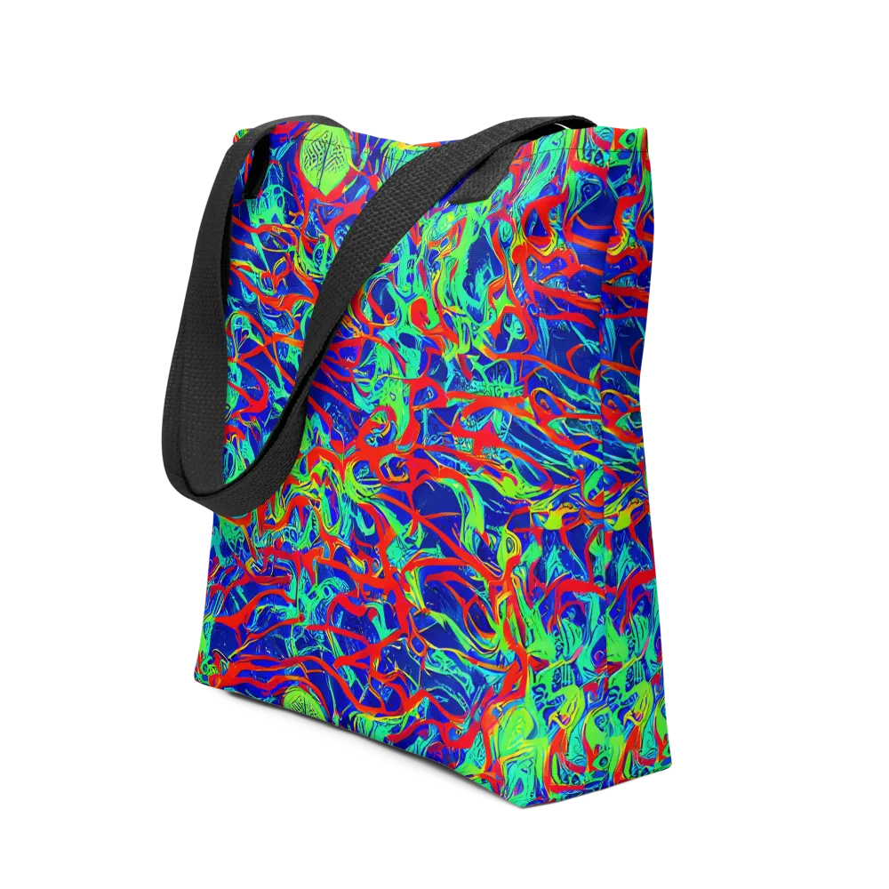 Sonic Fluorescence on Tote Bag — Front