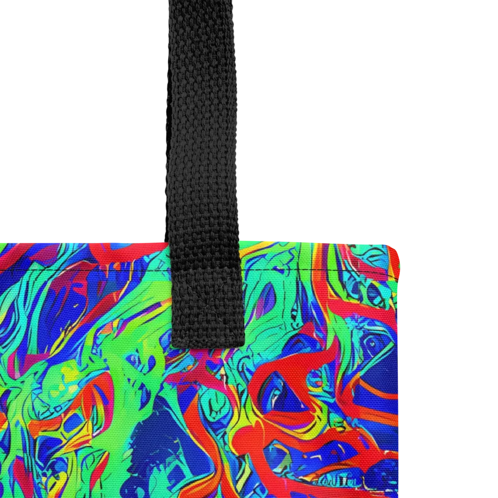 Sonic Fluorescence on Tote Bag — Product details