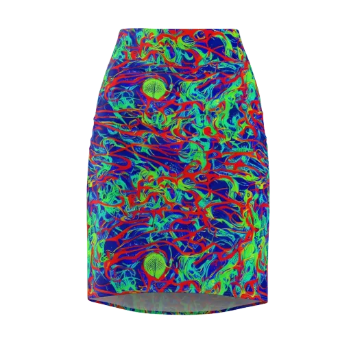 Sonic Fluorescence on a Pencil Skirt