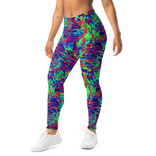 Sonic Fluorescence on a Leggings