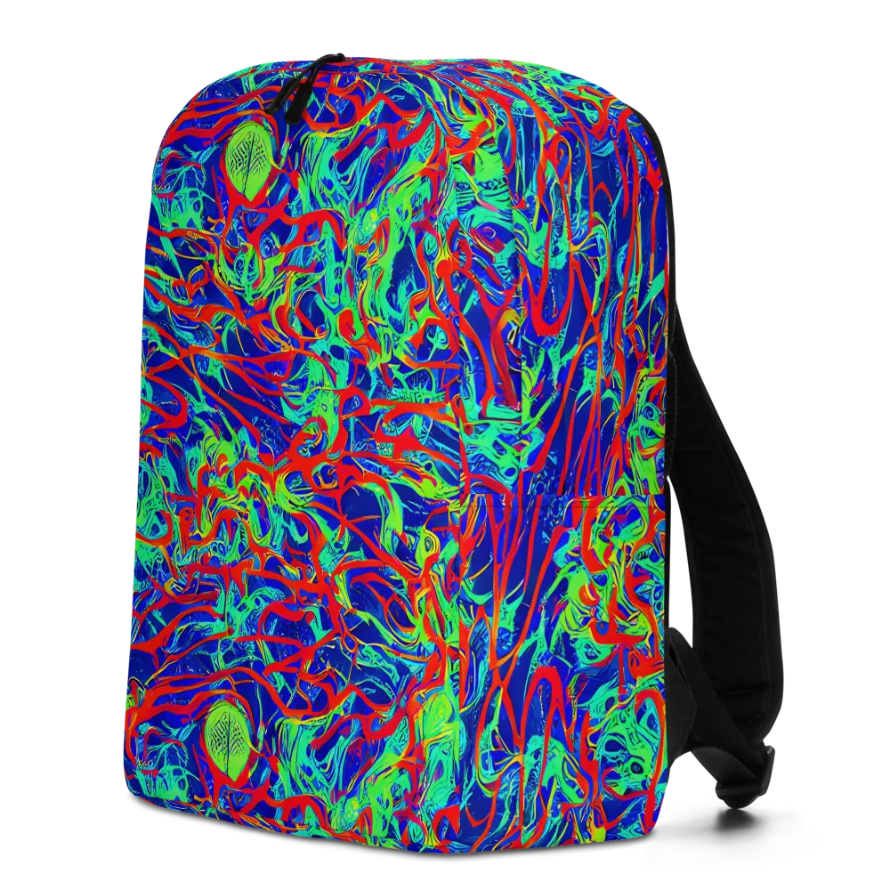 Sonic Fluorescence on Minimalist Backpack — Left